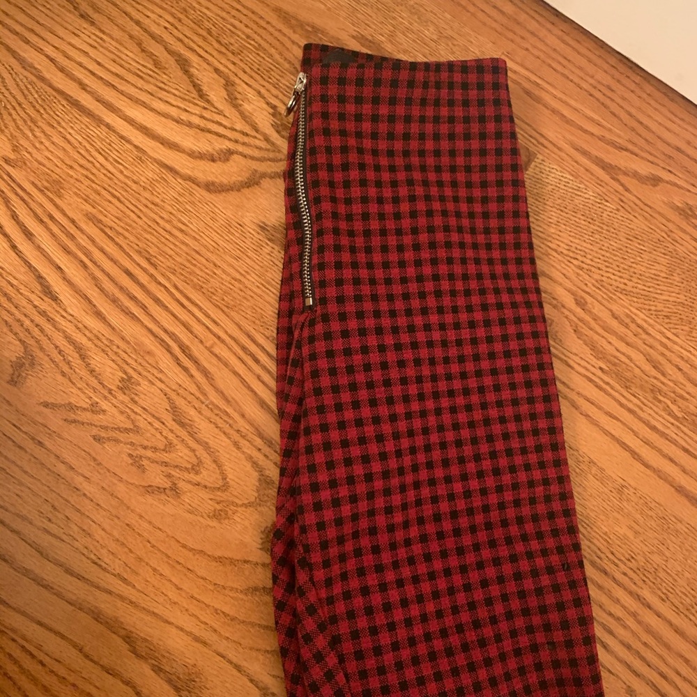 Zara plaid leggings